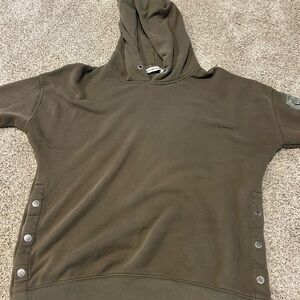 Abercrombie & Fitch Olive Hoodie